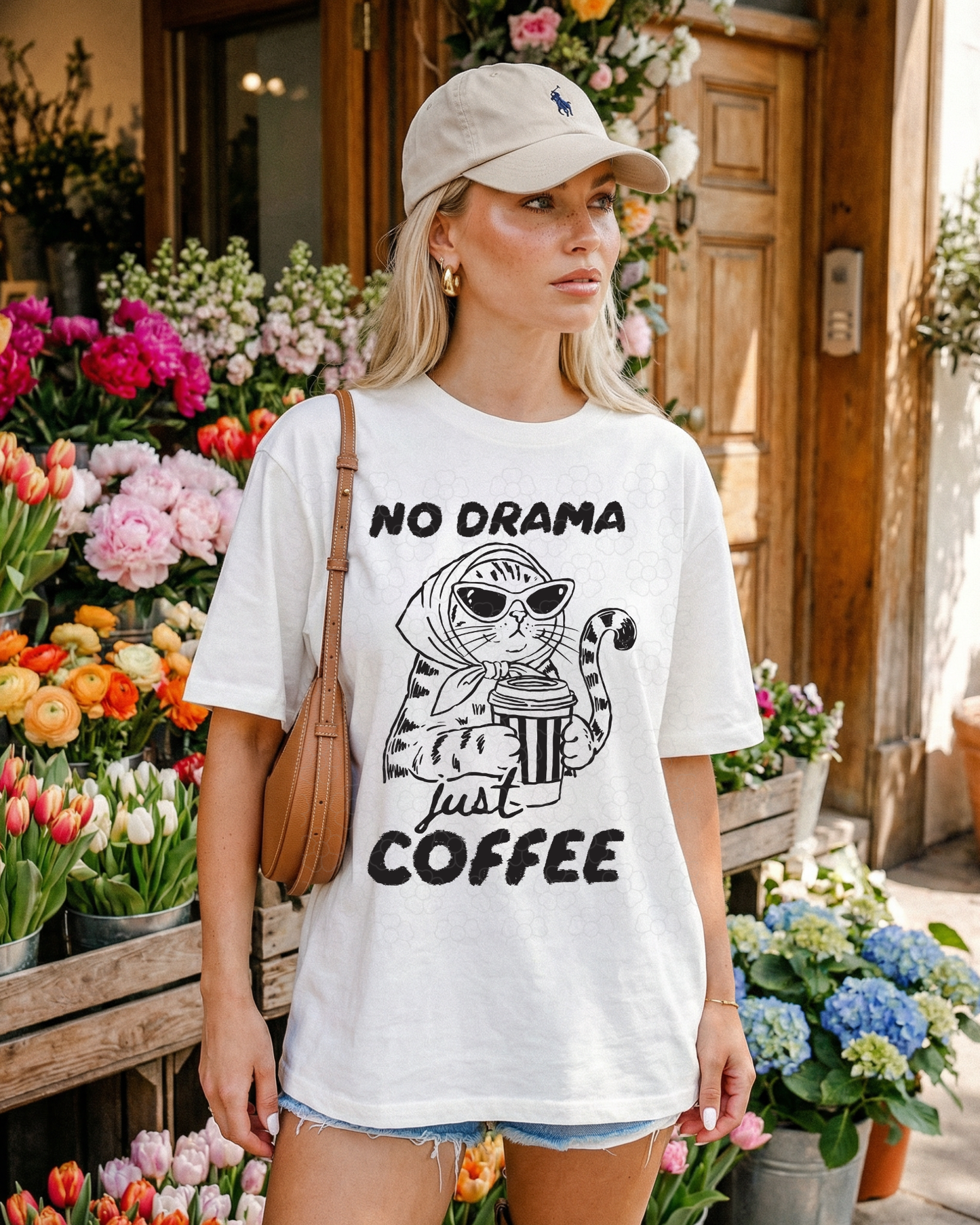 No drama just coffee- DTF Transfers