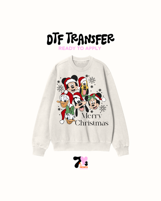 Magic Merry xmas- DTF Transfers