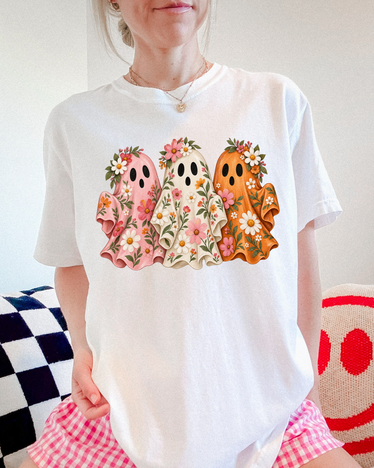 Flowers and Ghosties - DTF Transfers