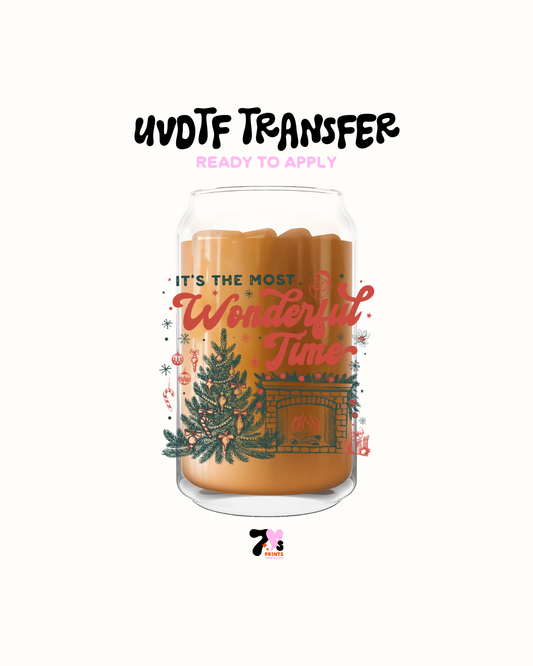Its the most wonderful time - UVDTF Decal