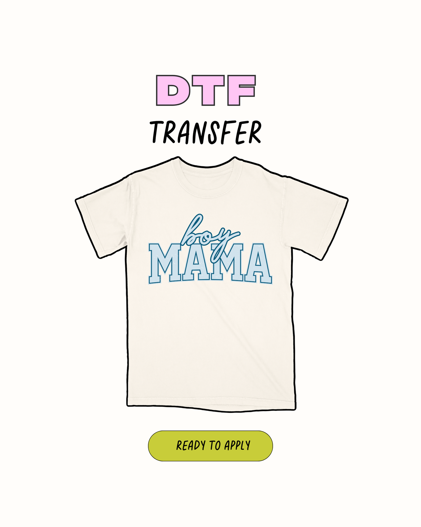 Chica Mamá - Transferencia DTF