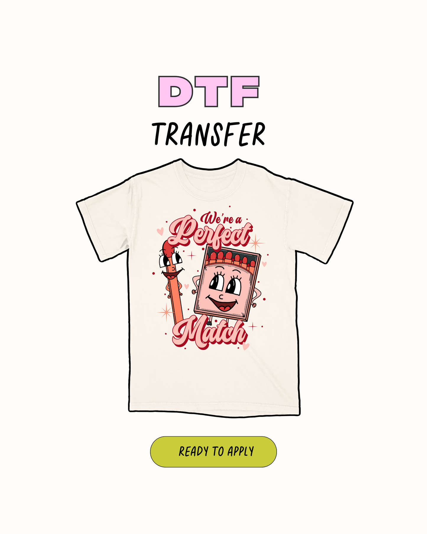 Combinación perfecta - Transferencia DTF