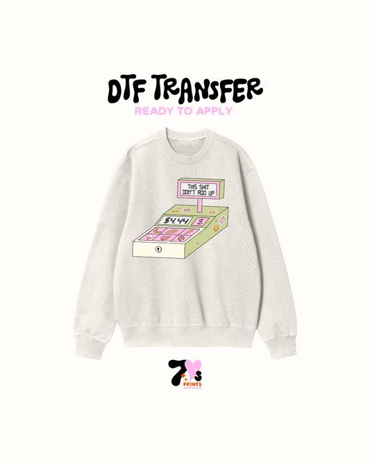 This shit don't round up - DTF Transfer