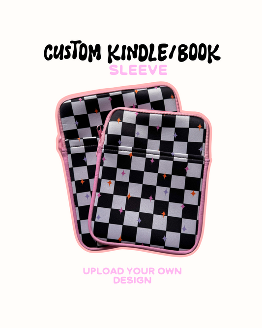 Custom Kindle/Book Sleeve - Upload Image set of 50