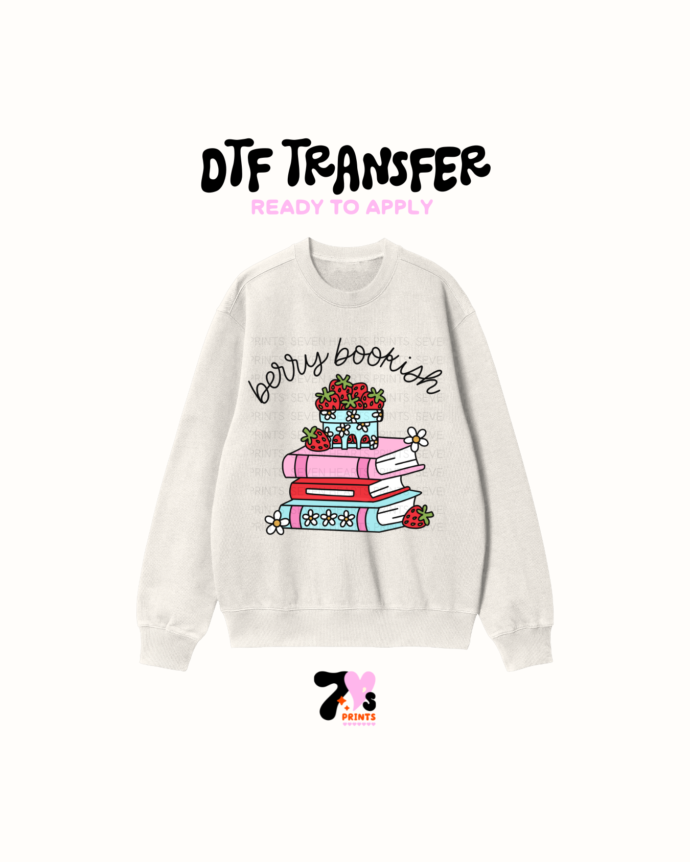 Berry Bookish - DTF Transfers