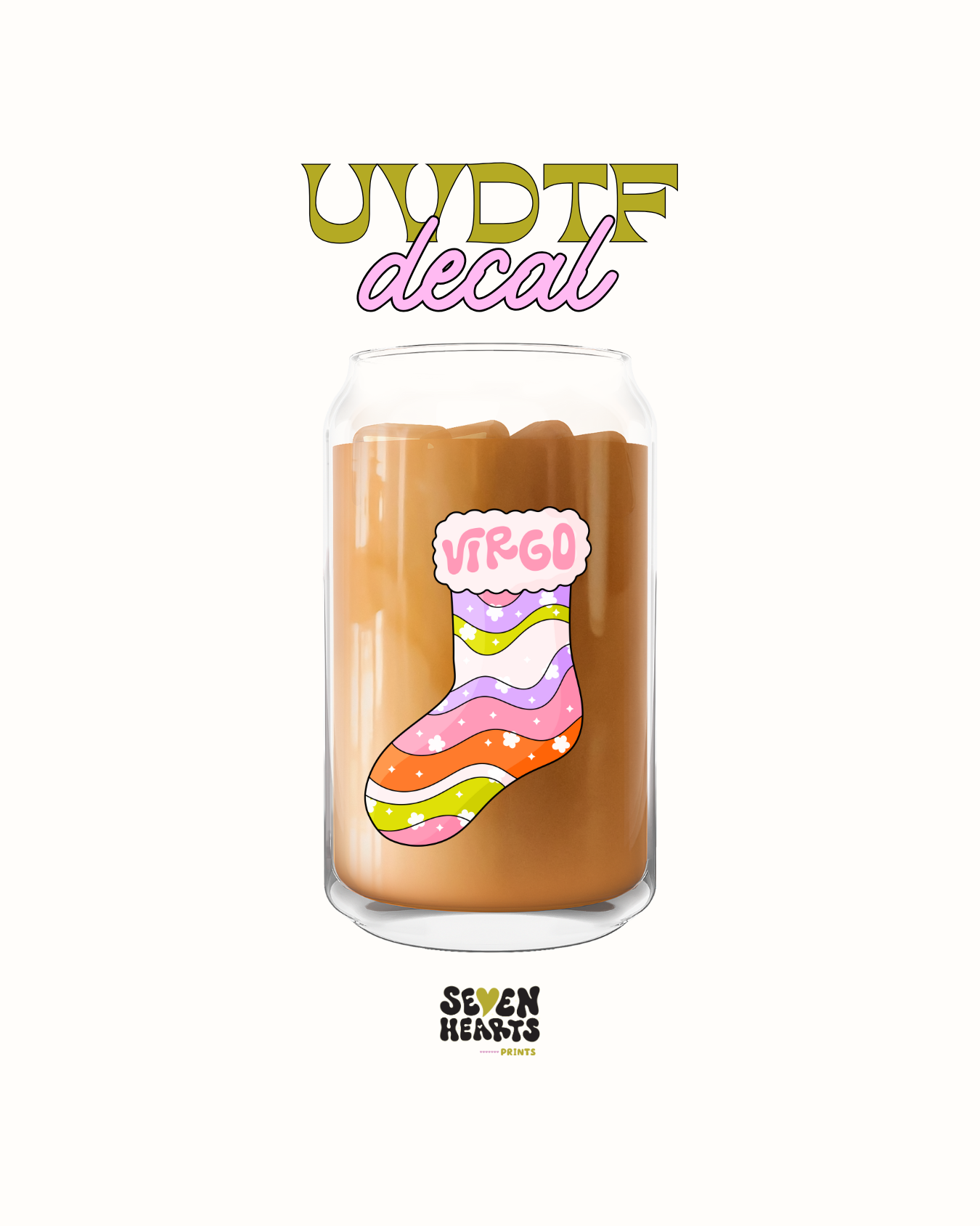 Zodiac stockings - UVDTF Decal