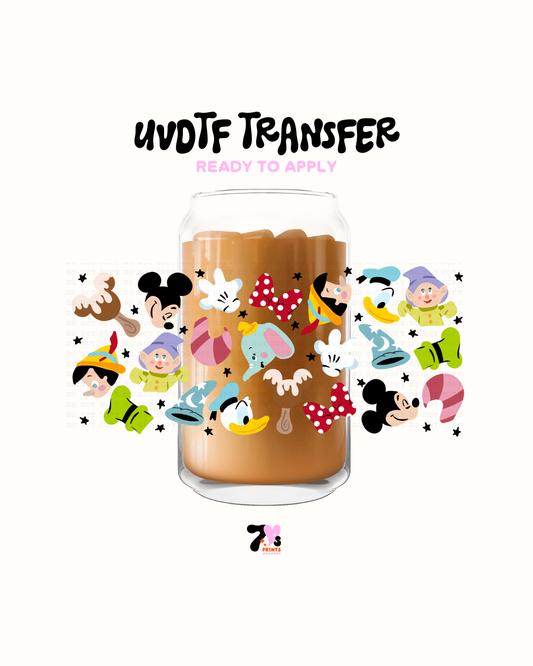 Mouse and Friends - UVDTF Wrap
