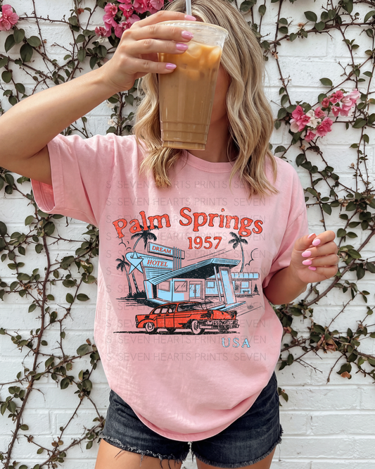 Palm Springs 1957 DTF Transfers