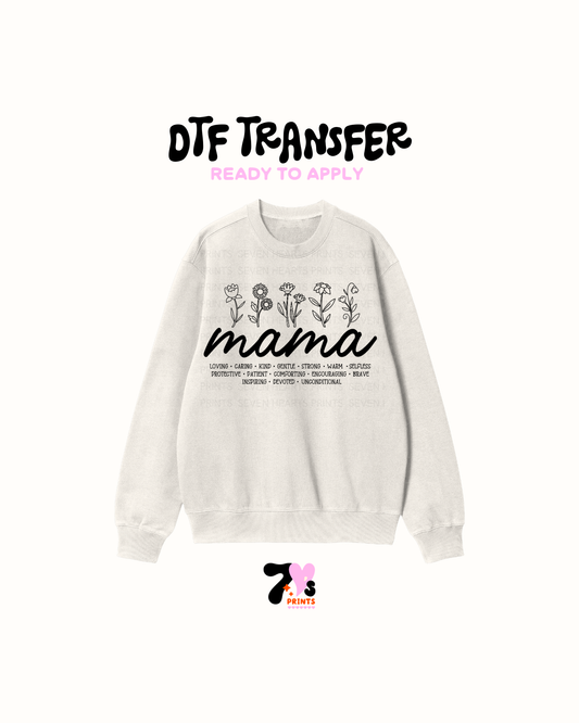 Mama  Defintion - DTF Transfers