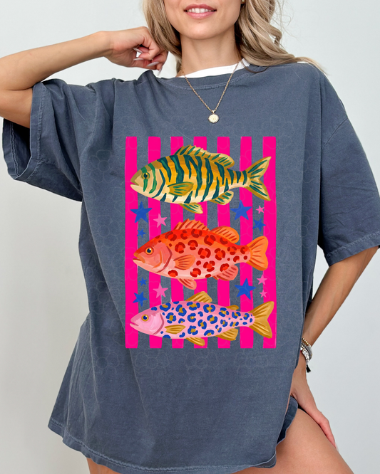 Cheetah fish - DTF Transfers