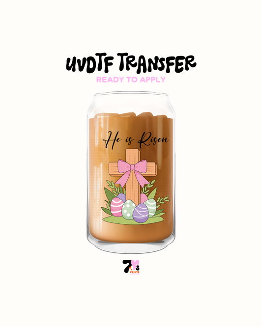 He is Risen - UVDTF Decal