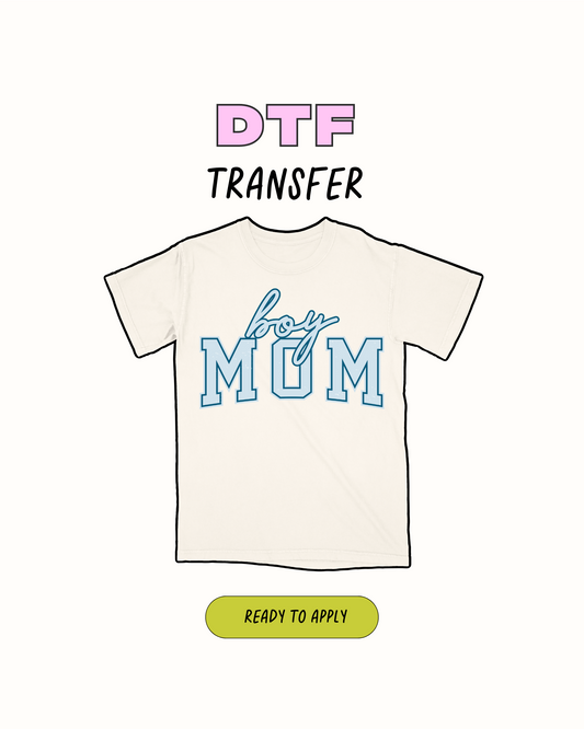 Boy Mom - DTF Transfer