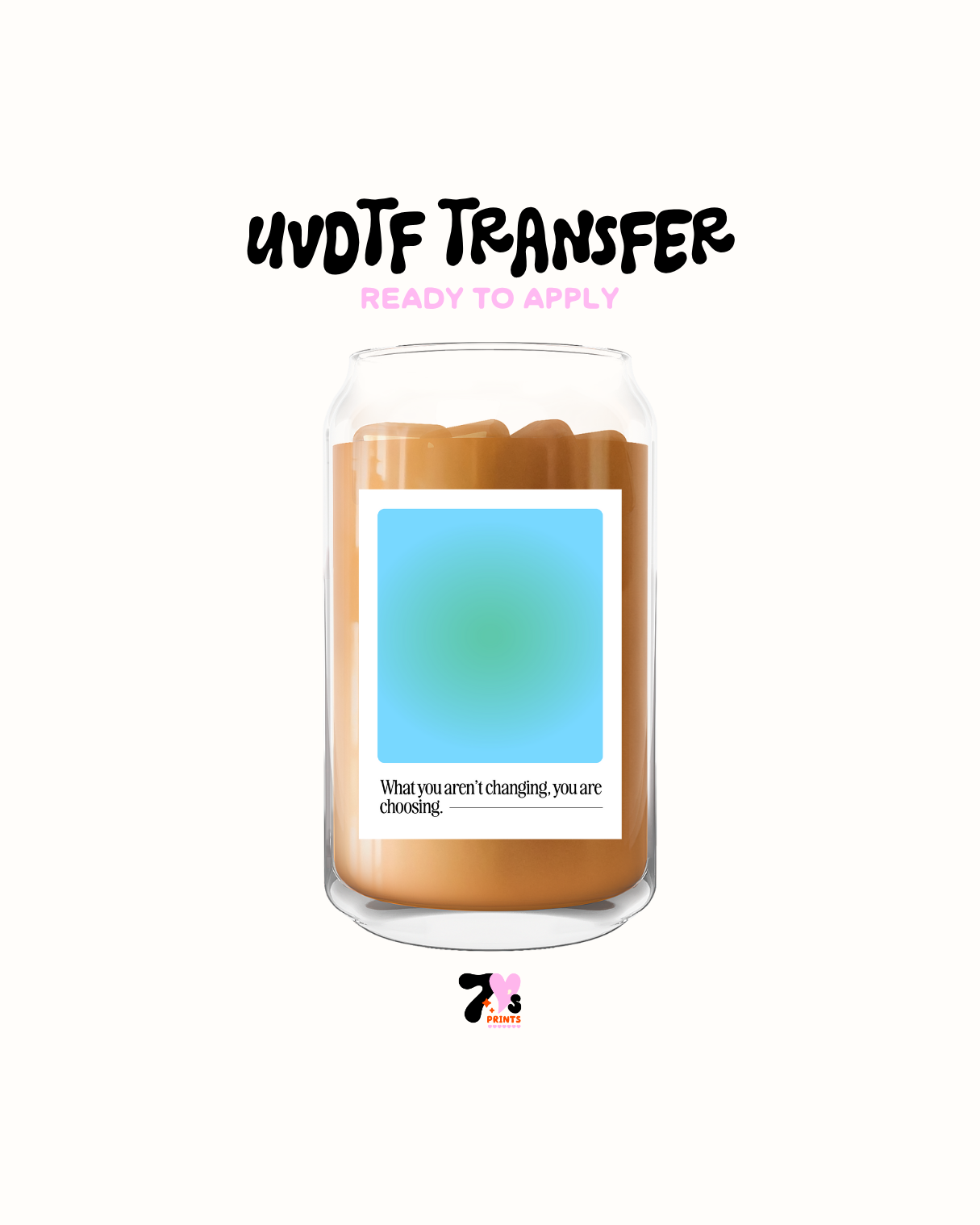 What you aren't changing - UVDTF Decal