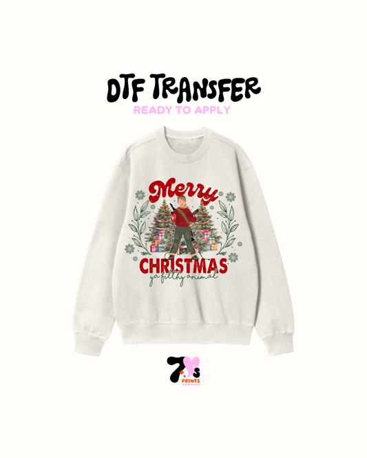 Filthy animal - DTF Transfers