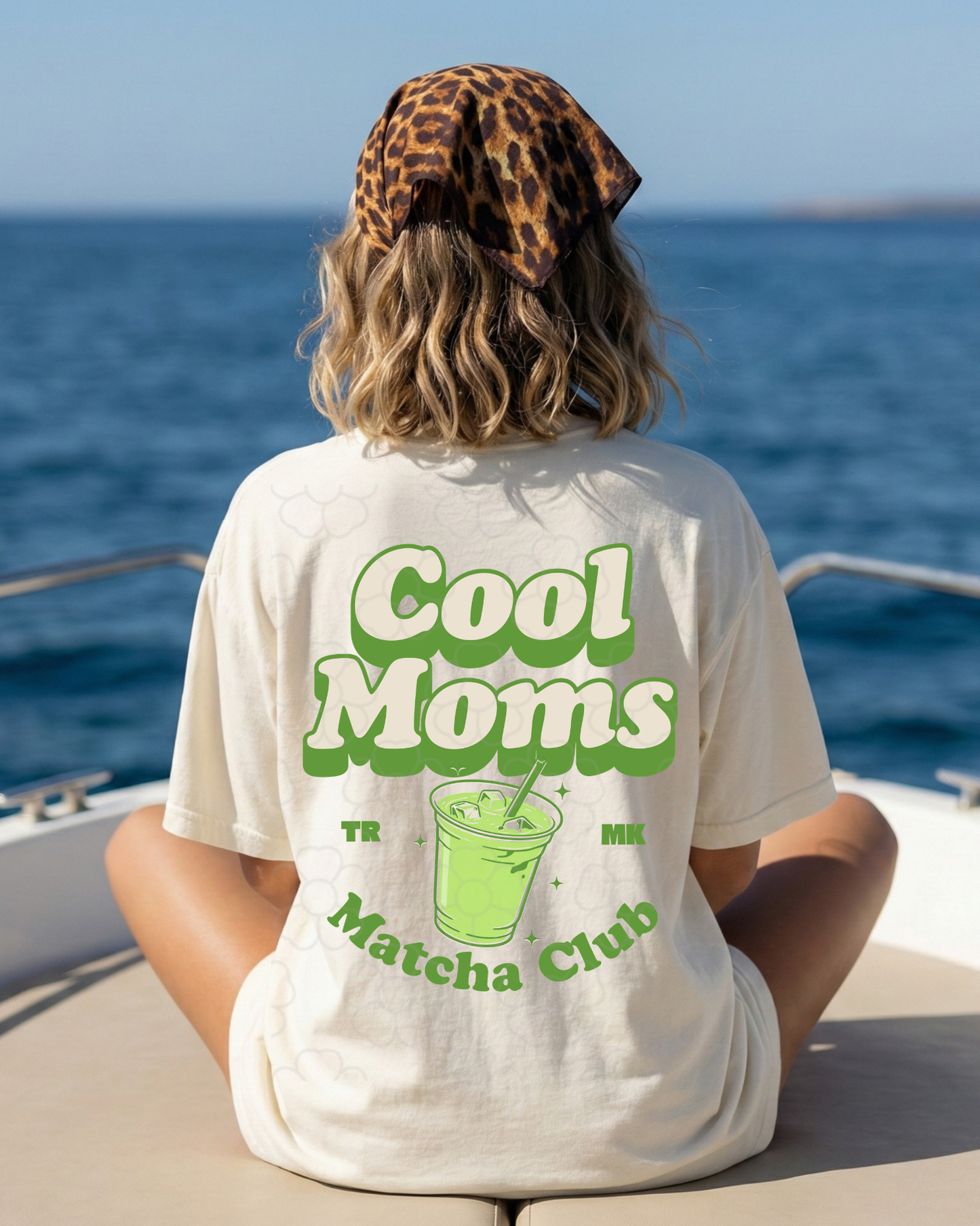 Cool moms Matcha club - DTF Transfers
