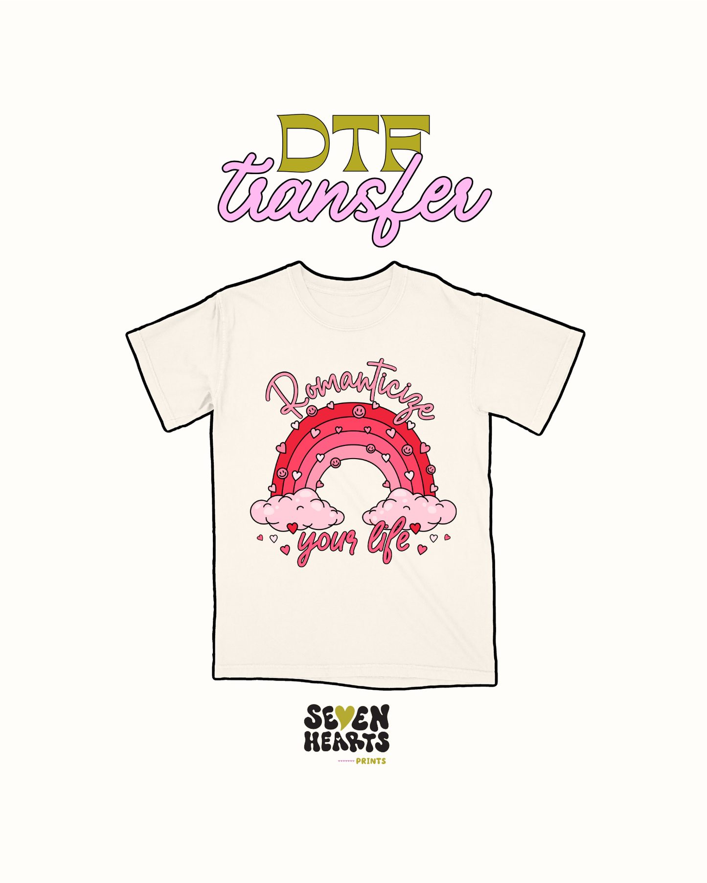 romantic your life - DTF Transfer