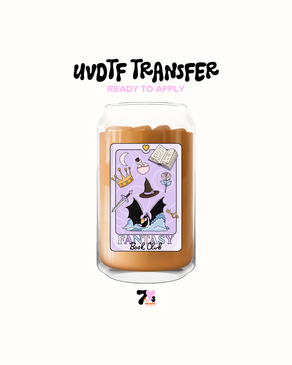 Fantasy book Club - UVDTF Decal