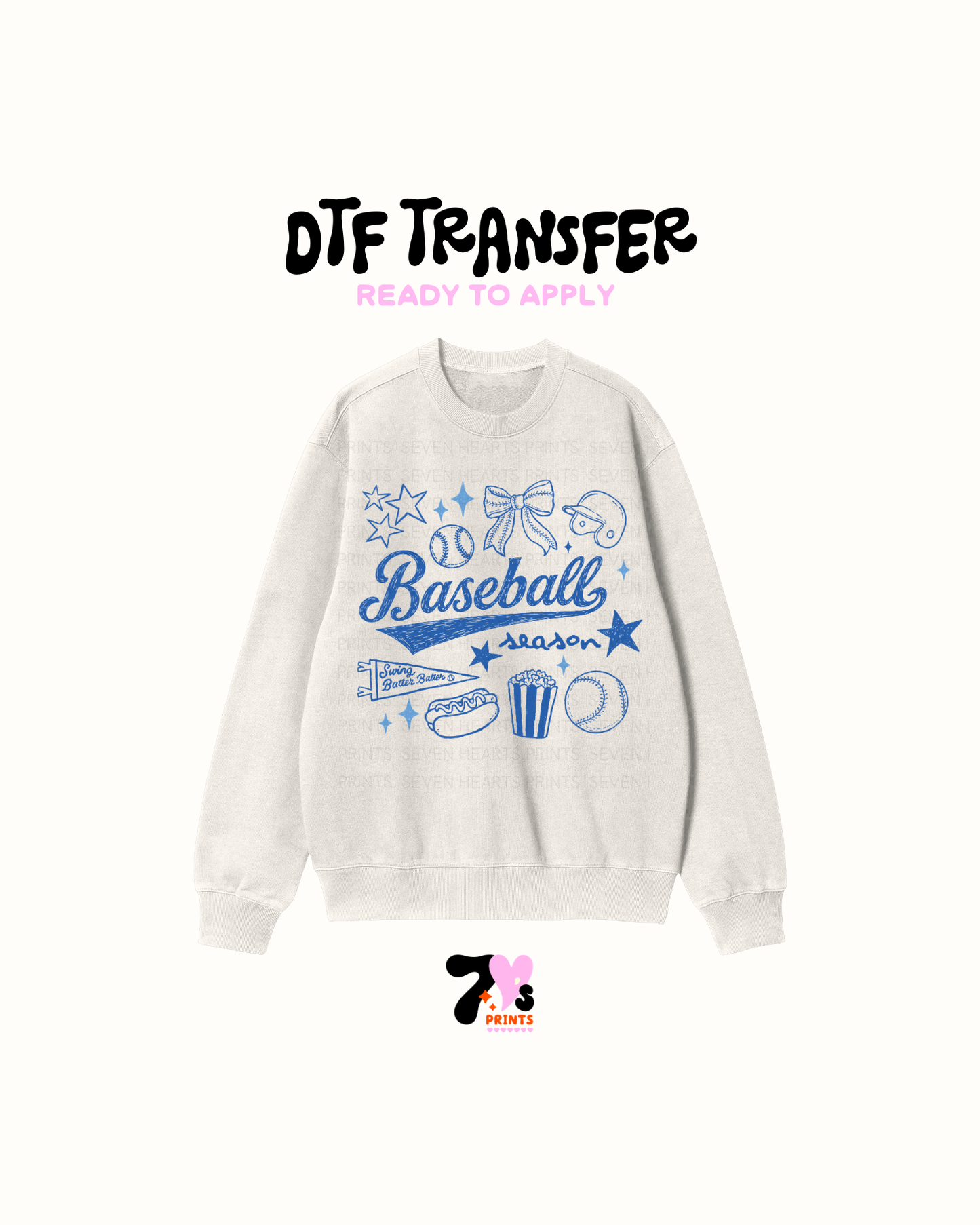 Baseball season - DTF Transfers