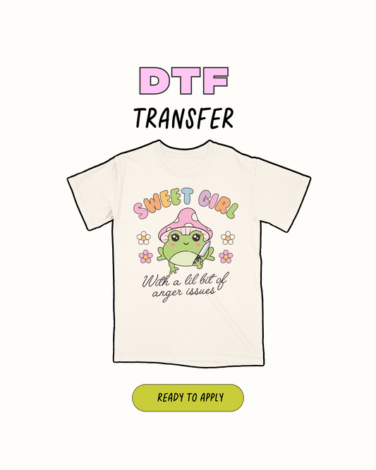 Dulce niña - Transferencia DTF