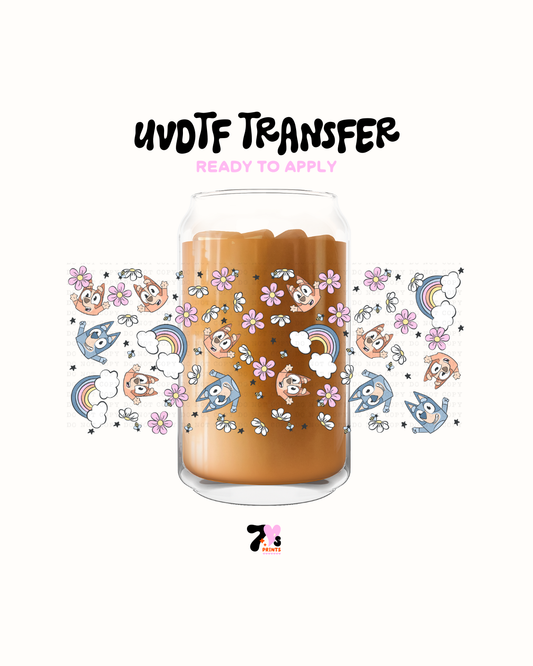 Blue - UVDTF Wrap