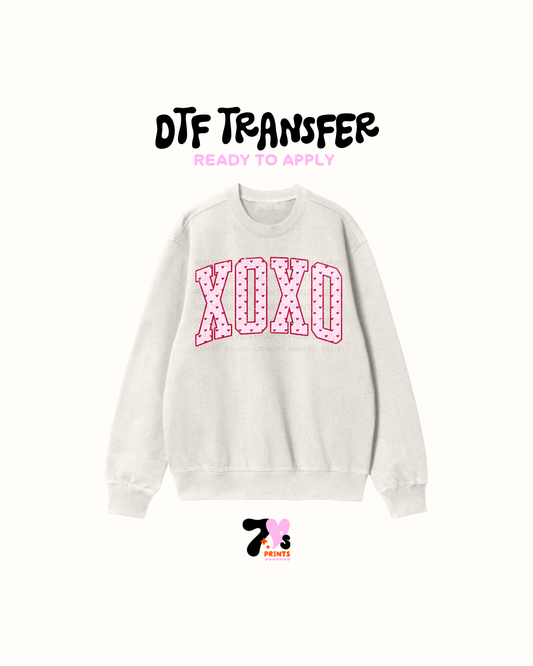 Xoxo (ONLY) - DTF Transfers