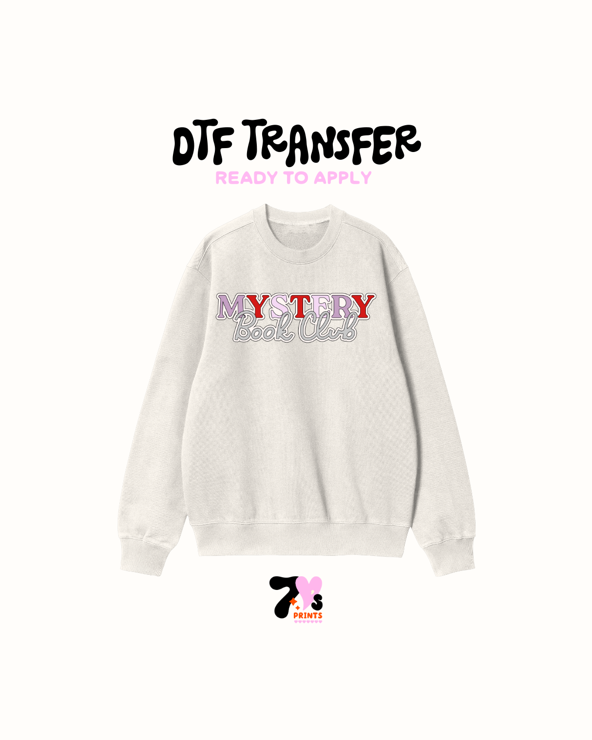 Mystery book club - DTF Transfers