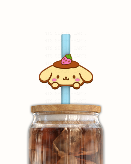 HK Friend 3D Straw Topper