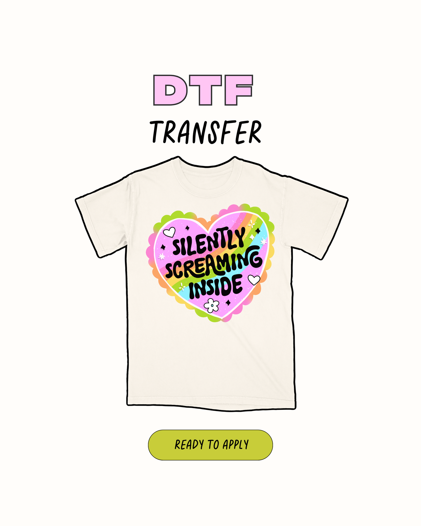 Screaming inside - DTF Transfer