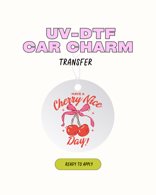 Have a Cherry nice day - Car Charm Decal