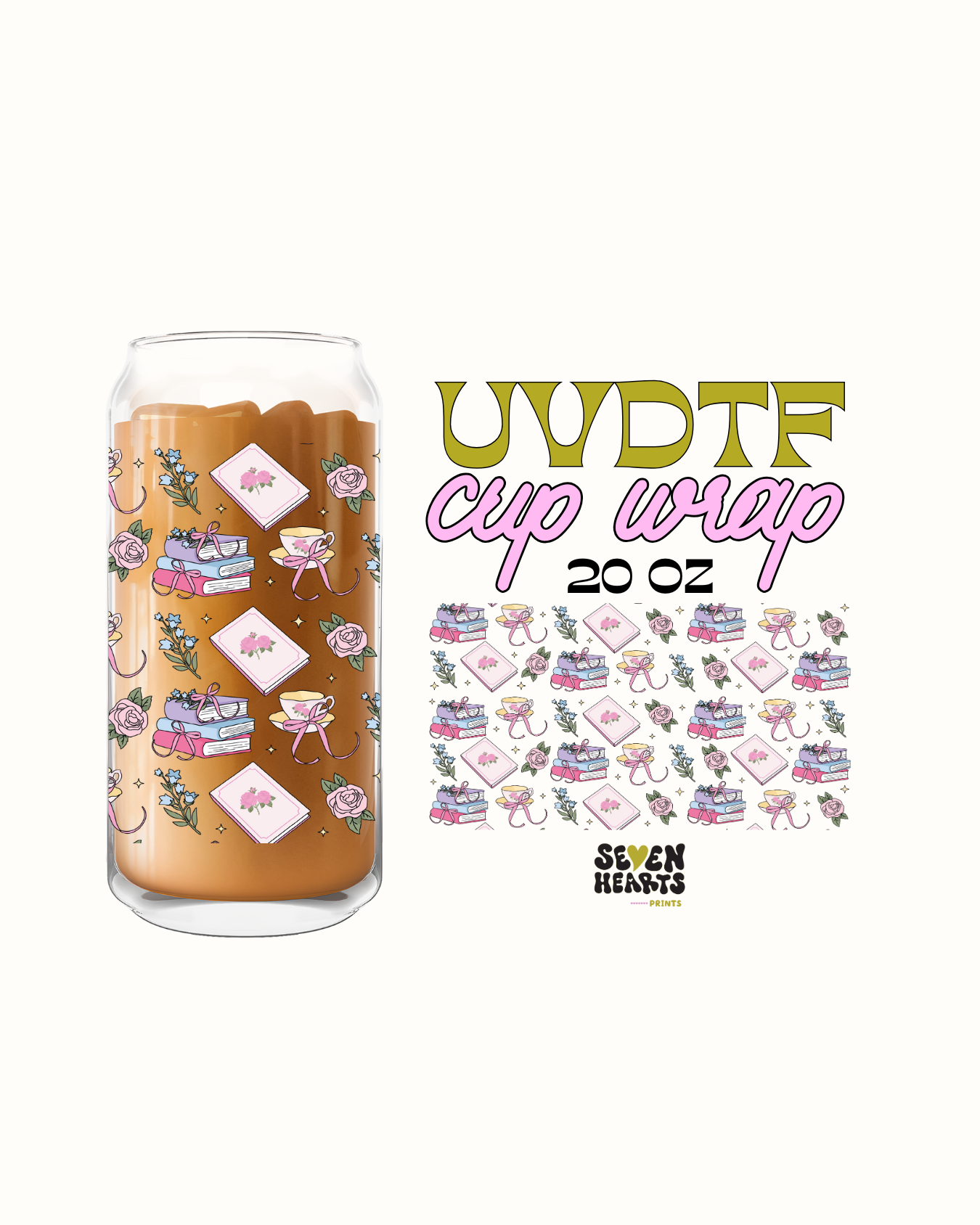 Romantacy - Double Sided UVDTF 20oz Cup Wrap