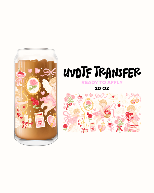 Cupid valentines - UVDTF 20oz Cup Wrap