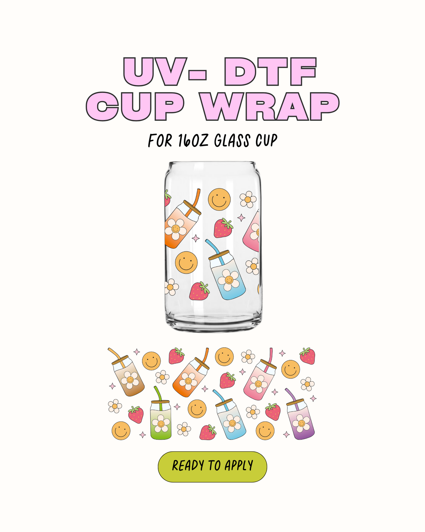 Coffee Cups  - UV DTF