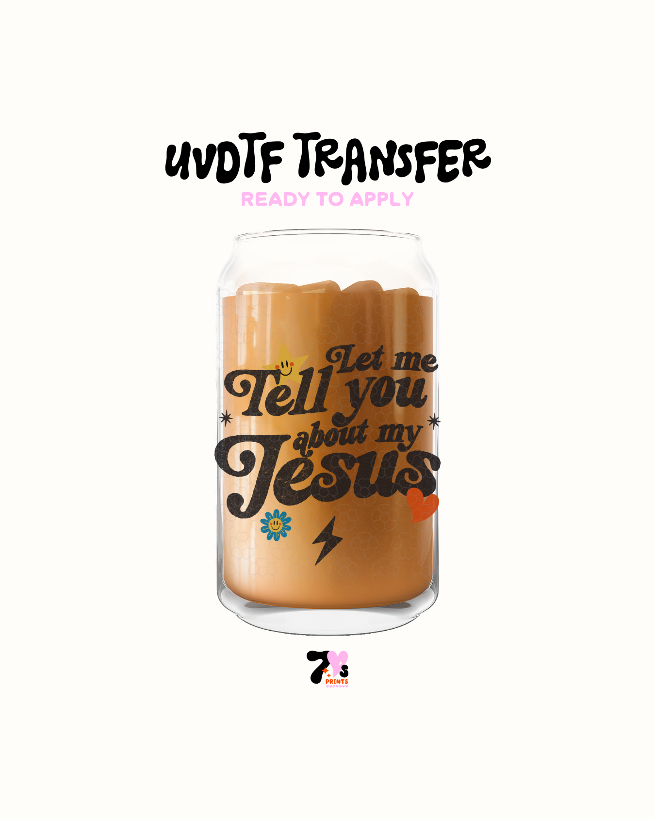 Let me tell you about Jesus  UVDTF Decal