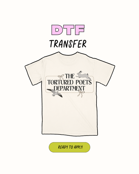 The Tortured Poets Department - DTF Transfer