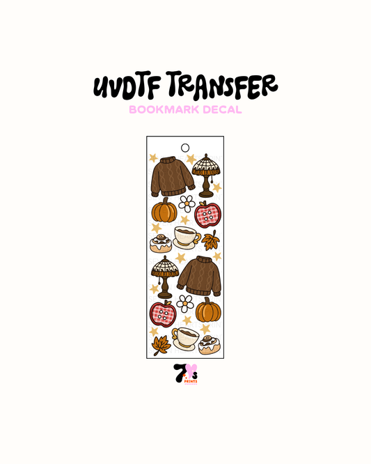 UVDTF Bookmark Decal #342