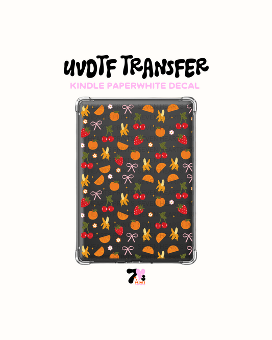 Fruits - UVDTF Kindle Decal