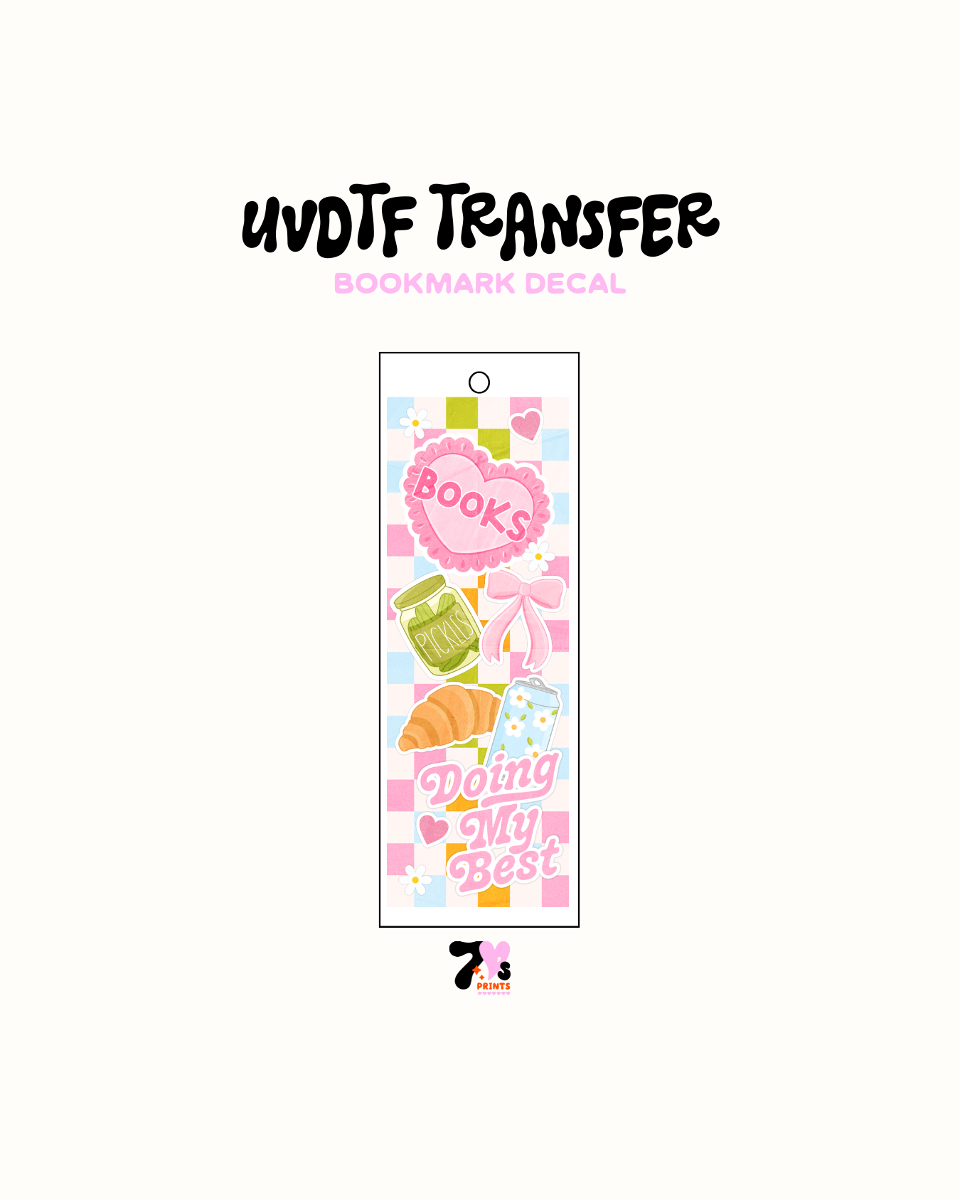 Libros de Astro - Calcomanía de marcador UVDTF 