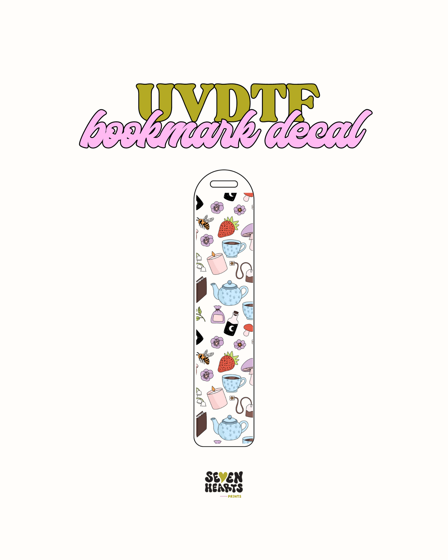 Magic - UVDTF Bookmark Decal