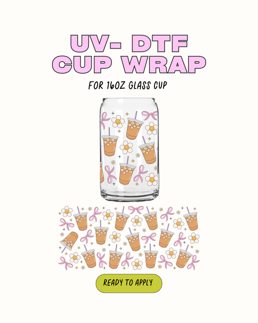 Café y moños - UV DTF 