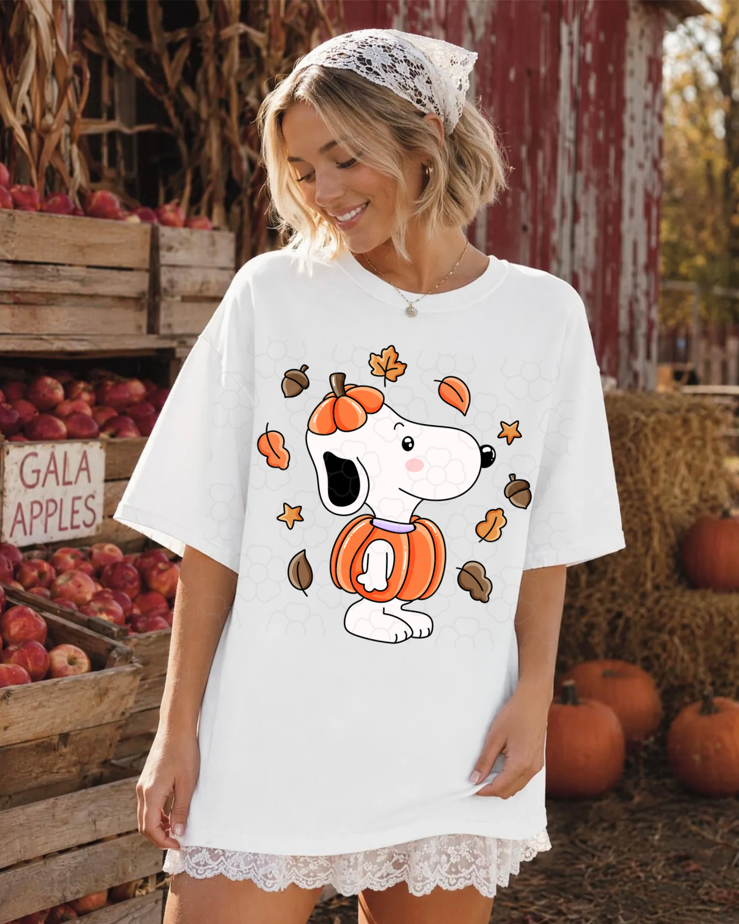 Halloween fall dog