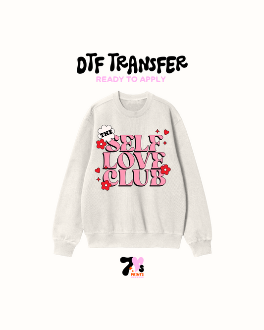 The self love club - DTF Transfer