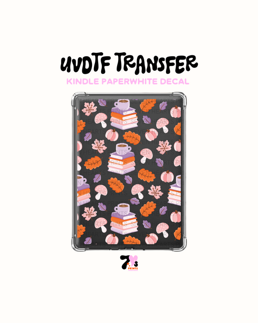 Fall vibes - UVDTF Kindle Decal