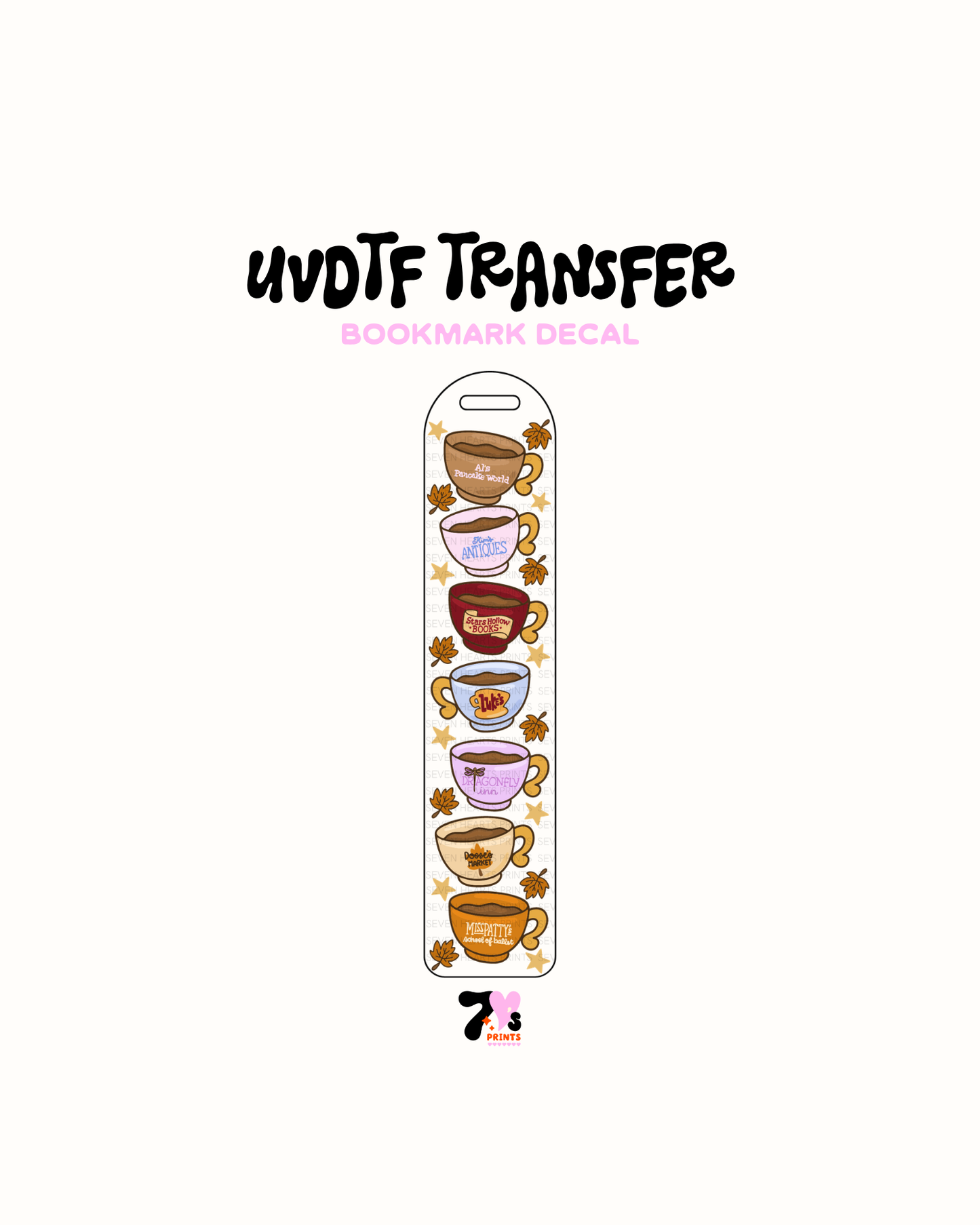 #175 UVDTF Bookmark Decal 1.1