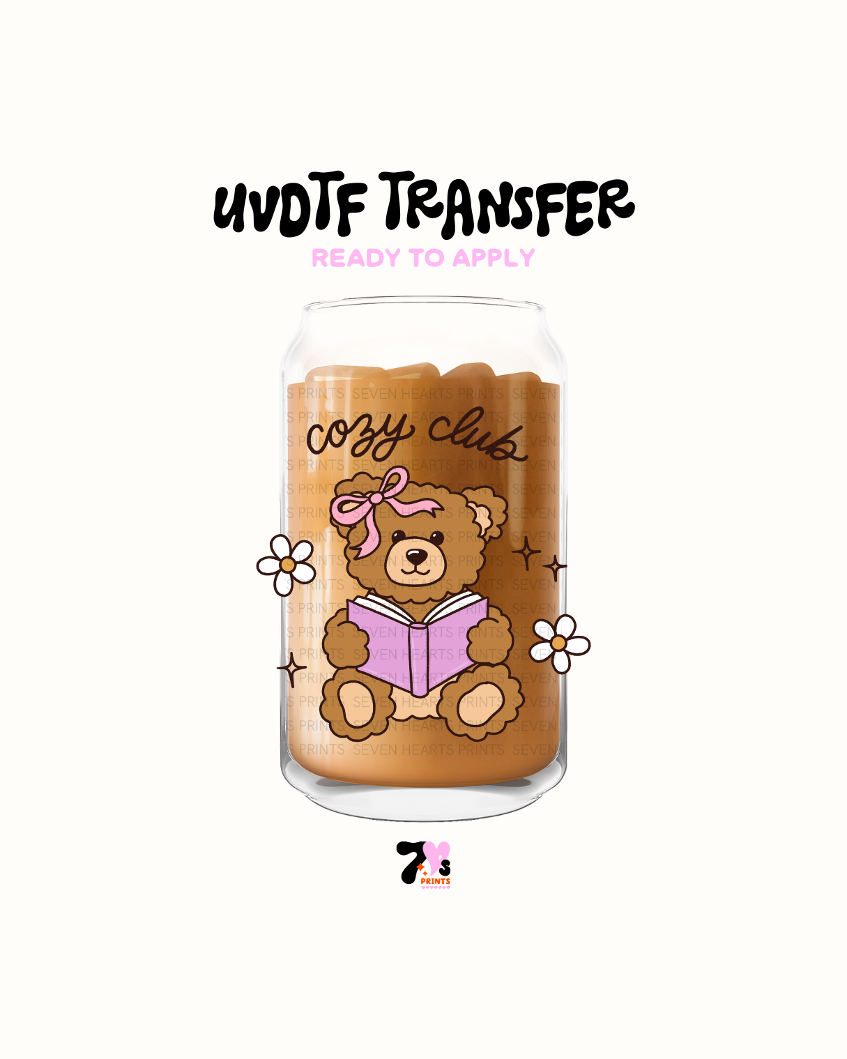 Cozy Club - UVDTF Decal