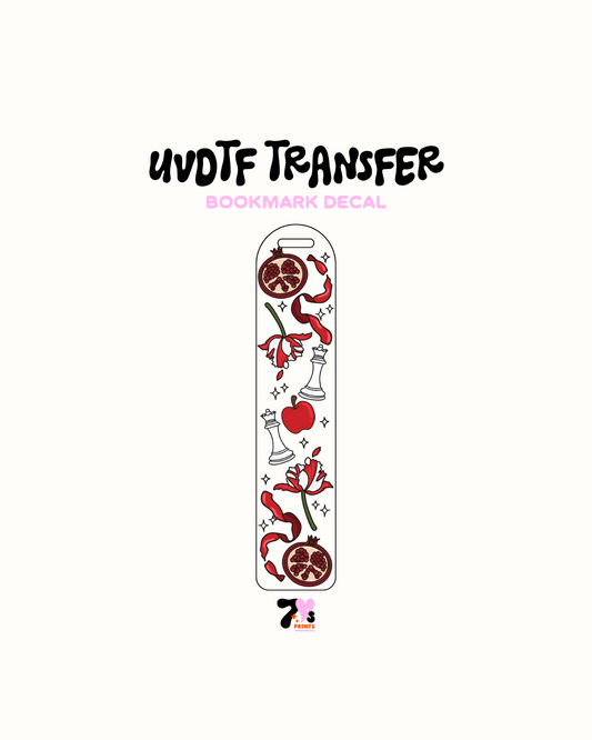 Twilight book icon - UVDTF Bookmark Decal