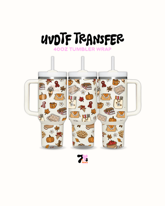 Fall vibes - UVDTF Wrap