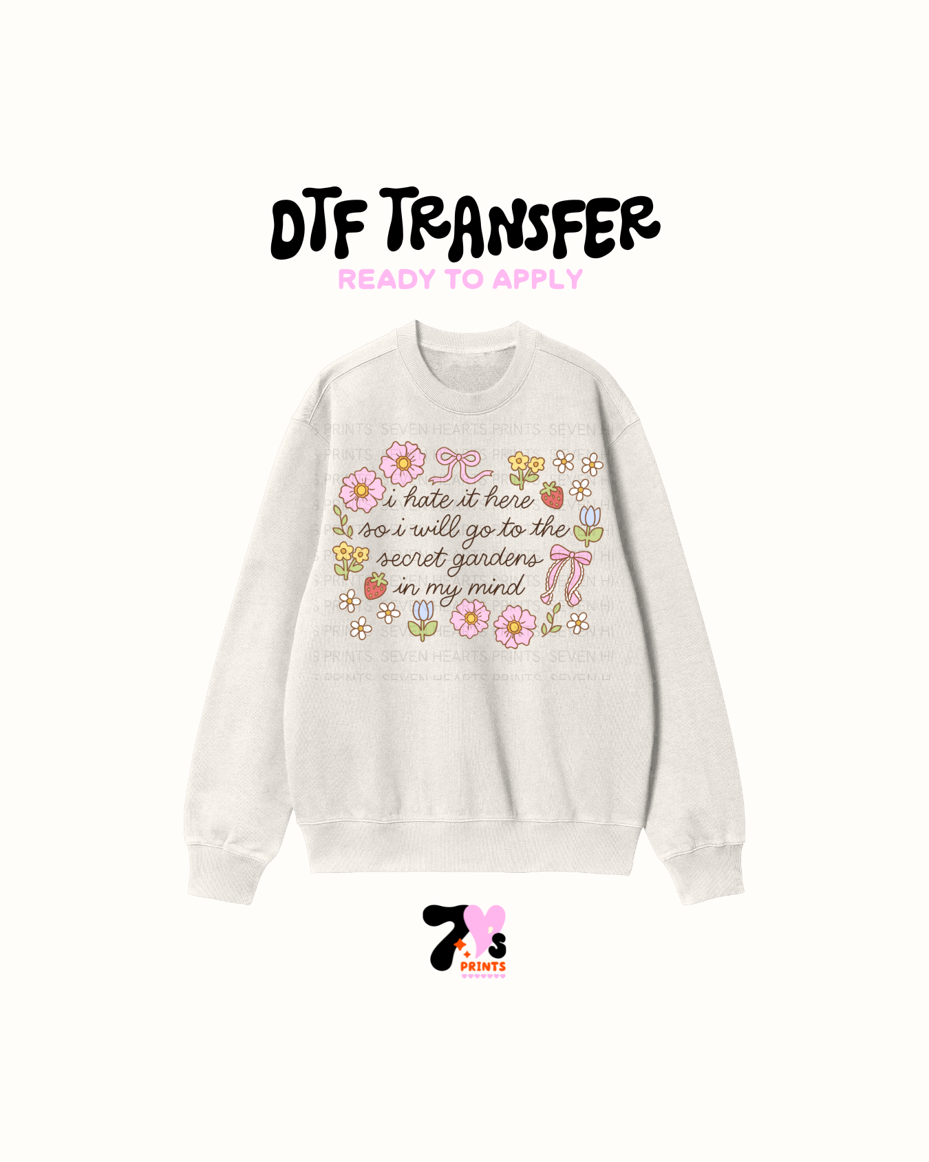 Secret garden - DTF Transfers