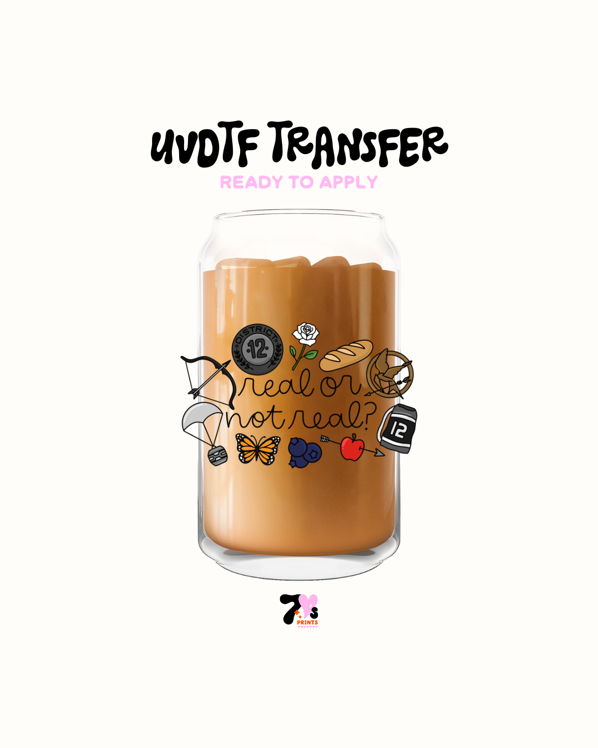 Real or not real - UVDTF Decal