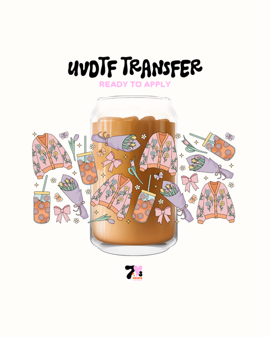 Flower jackets - UVDTF Wrap