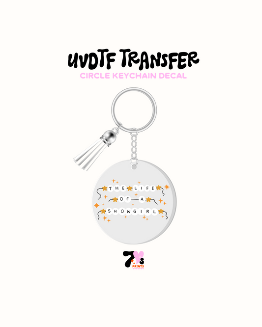 The Life of a showgirl - Round Keychain Set of 5